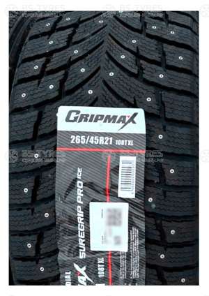 Gripmax SureGrip Pro Ice 255/45 R20 105T
