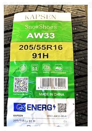 Kapsen SnowShoes AW33 185/60 R15 84H